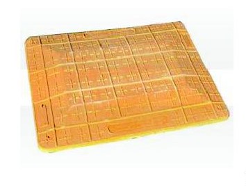 Plaque de chaussée de dimensions 1.200x800mm.